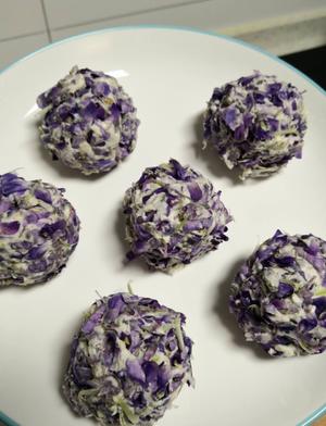 紫藤团和紫藤饼的做法 步骤4