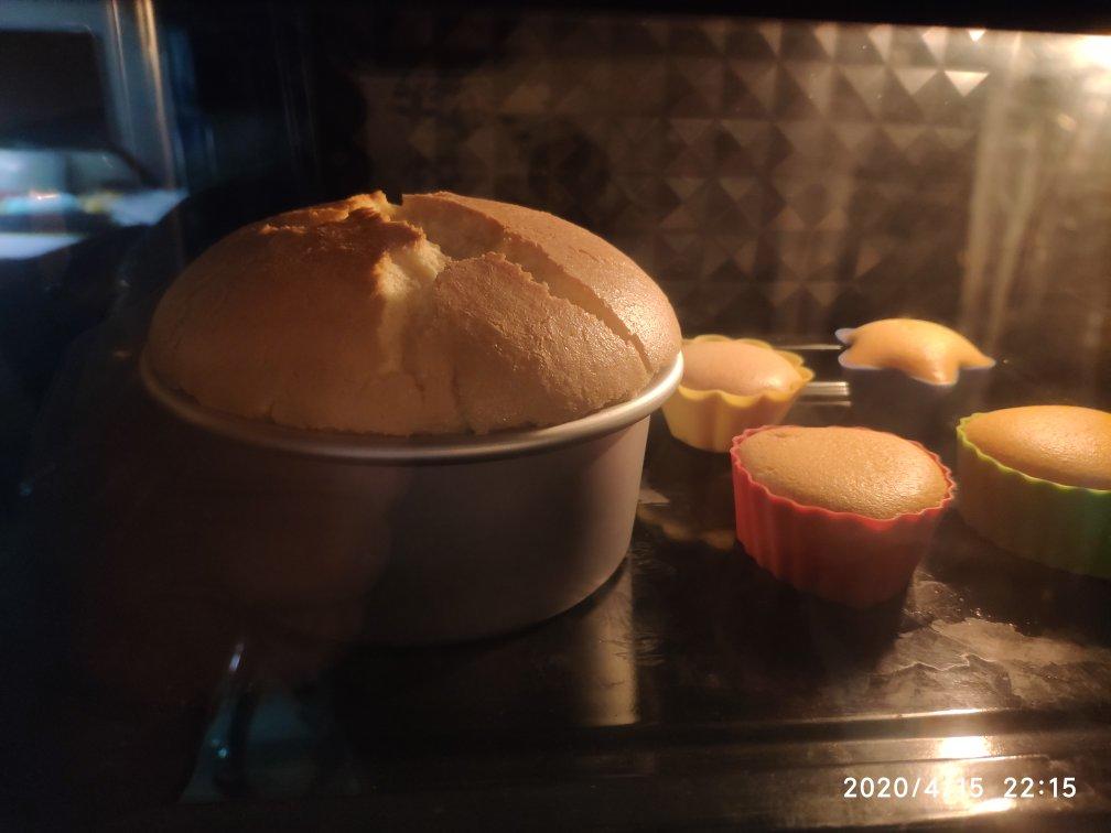 八寸戚风蛋糕（生日蛋糕坯）附六寸配单