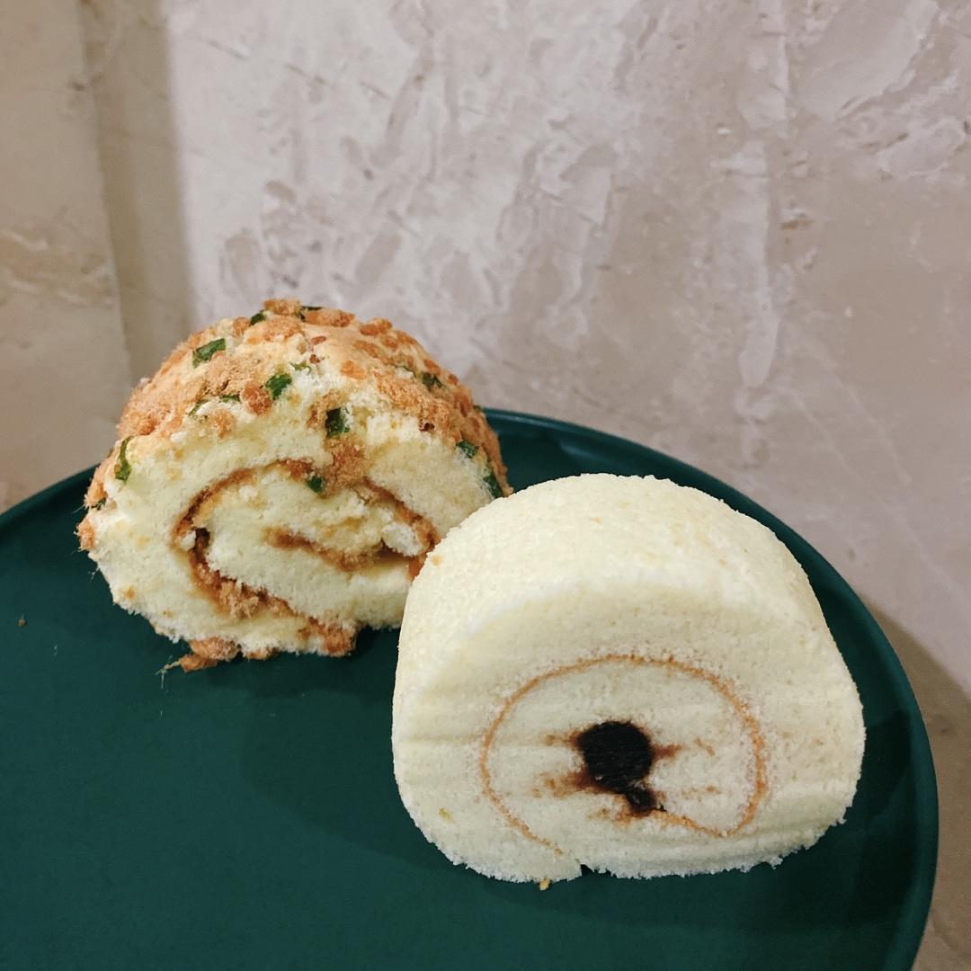 香葱肉松卷 蛋糕卷-无敌美味