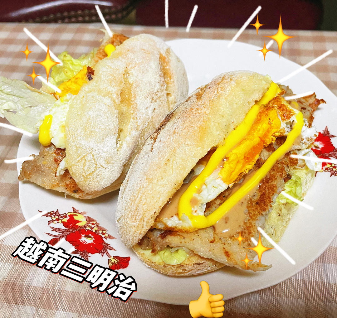 造洋饭书 正宗越南法棍三明治