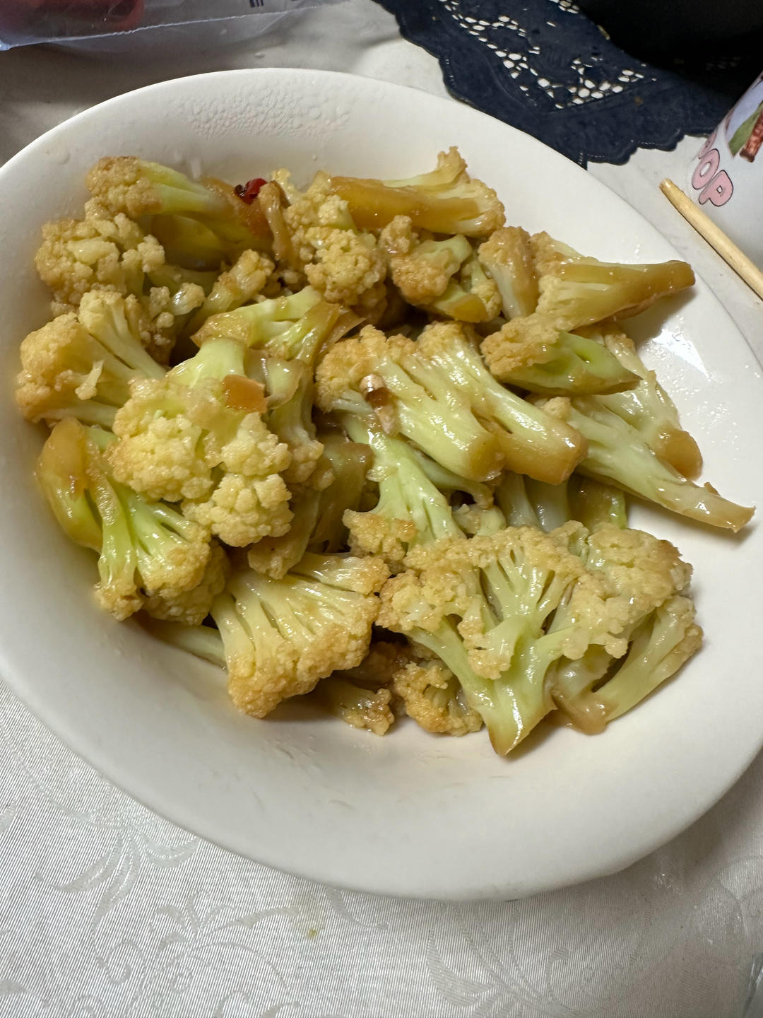 干锅花菜