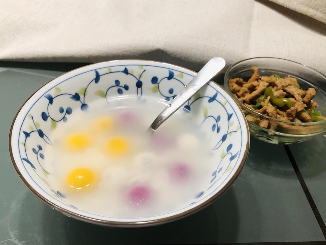 酒酿汤圆