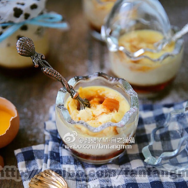 颜值爆表蒸焦糖布丁