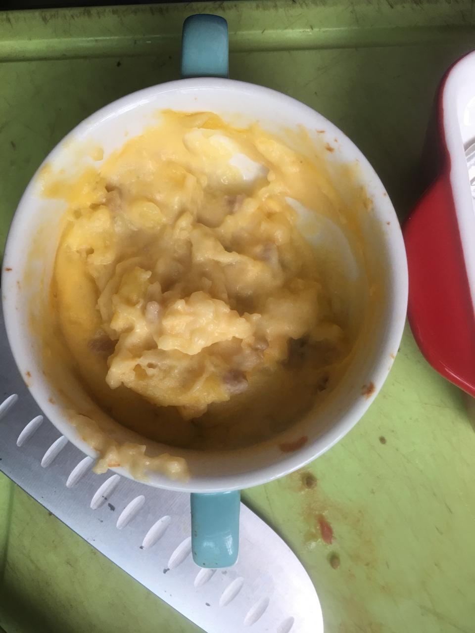 必胜客的芝士培根焗薯蓉