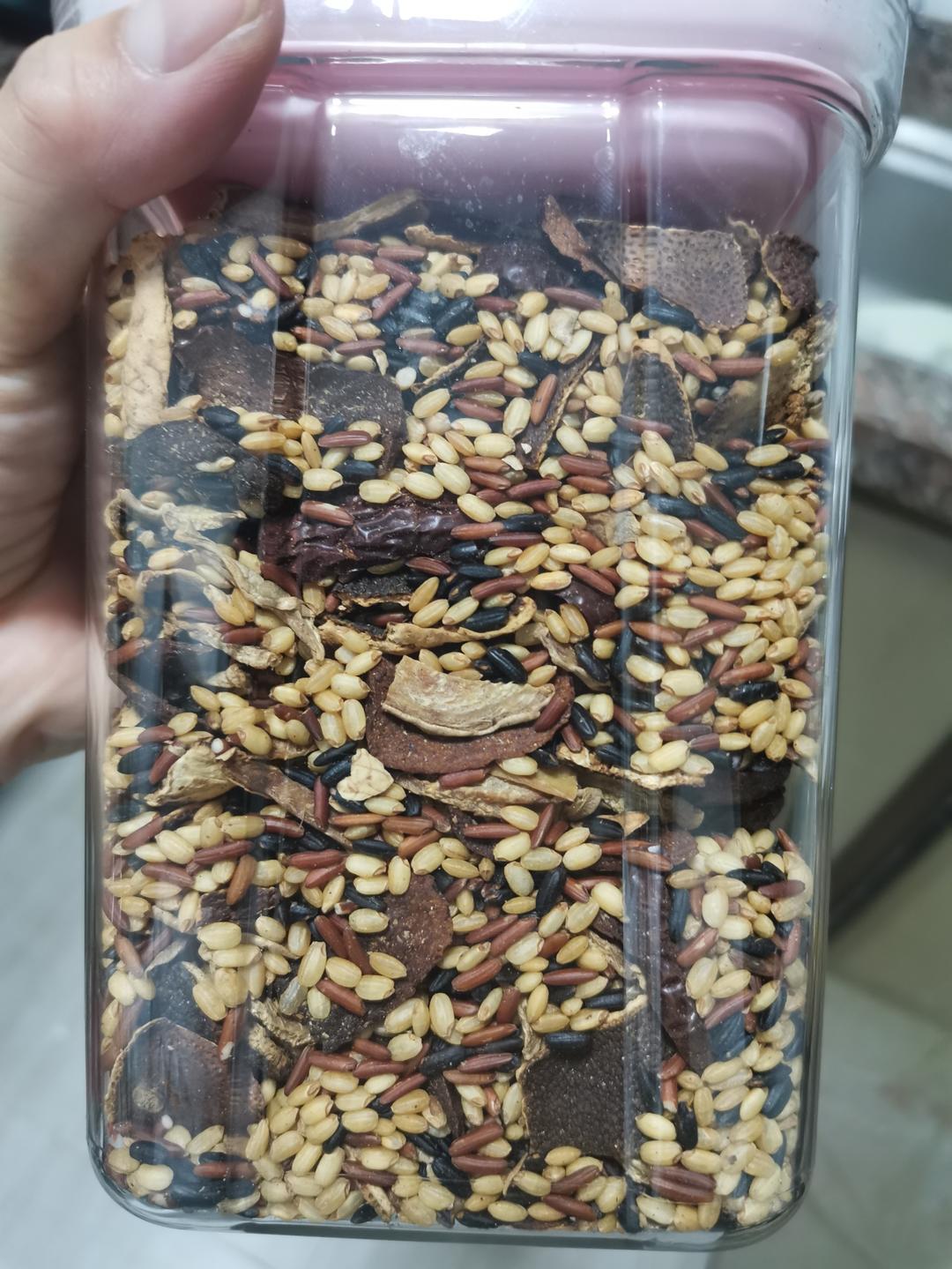 【陈皮红枣姜米茶】