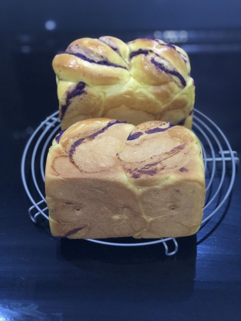 早餐吐司【南瓜紫薯】