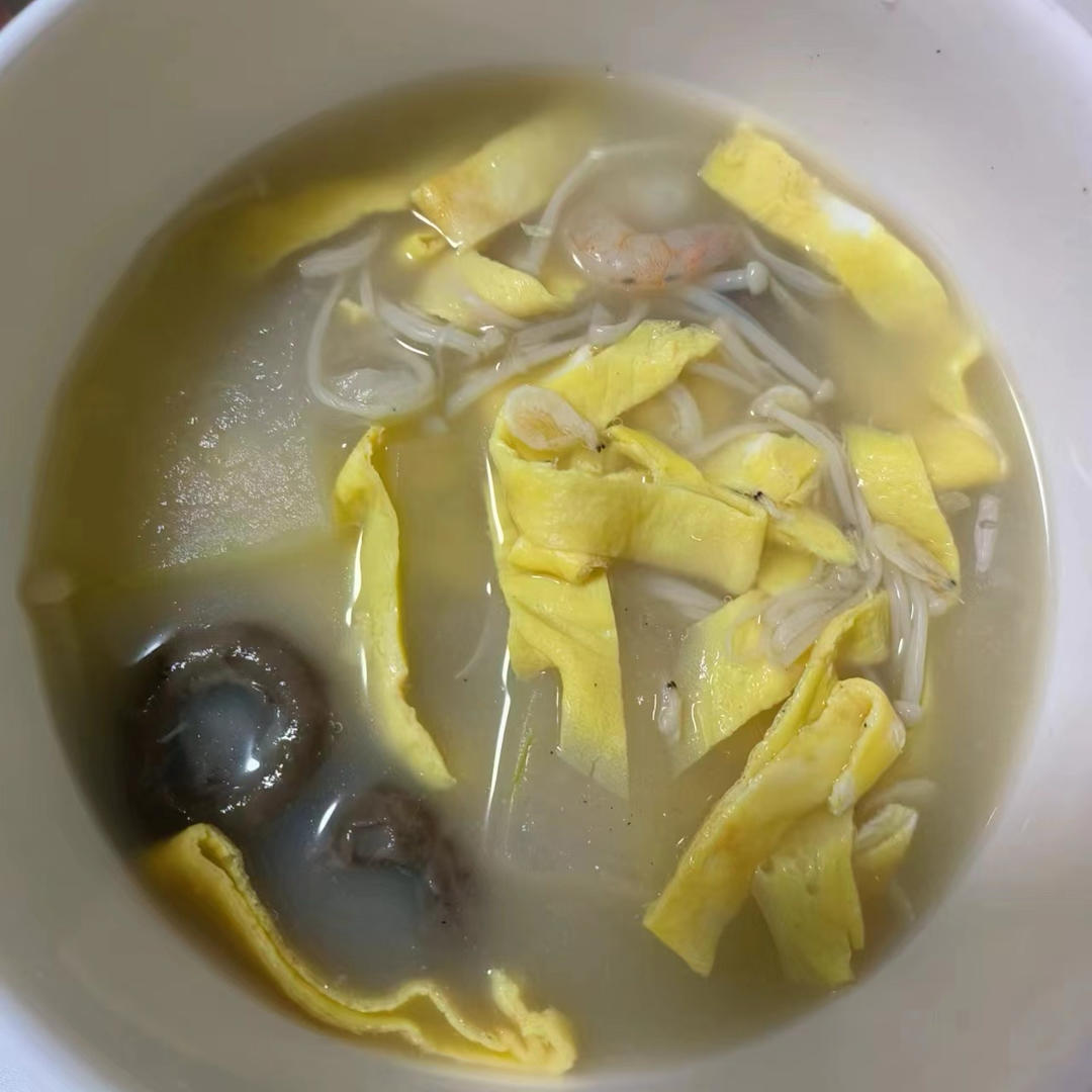 鲜掉眉毛巨好喝，三鲜刷脂汤，250大卡