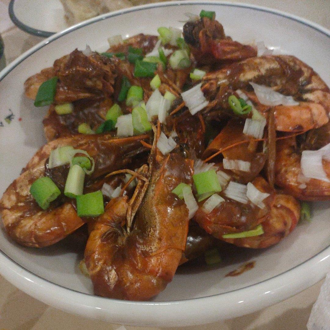 零失败的烧黑虎虾