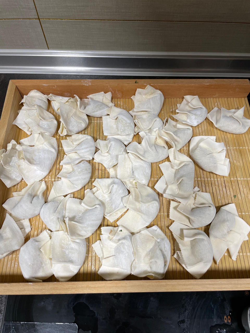 肉不柴的馄饨馅