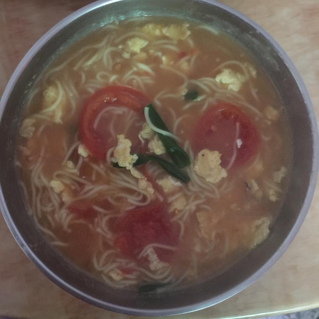 超级入味好吃的番茄鸡蛋面
