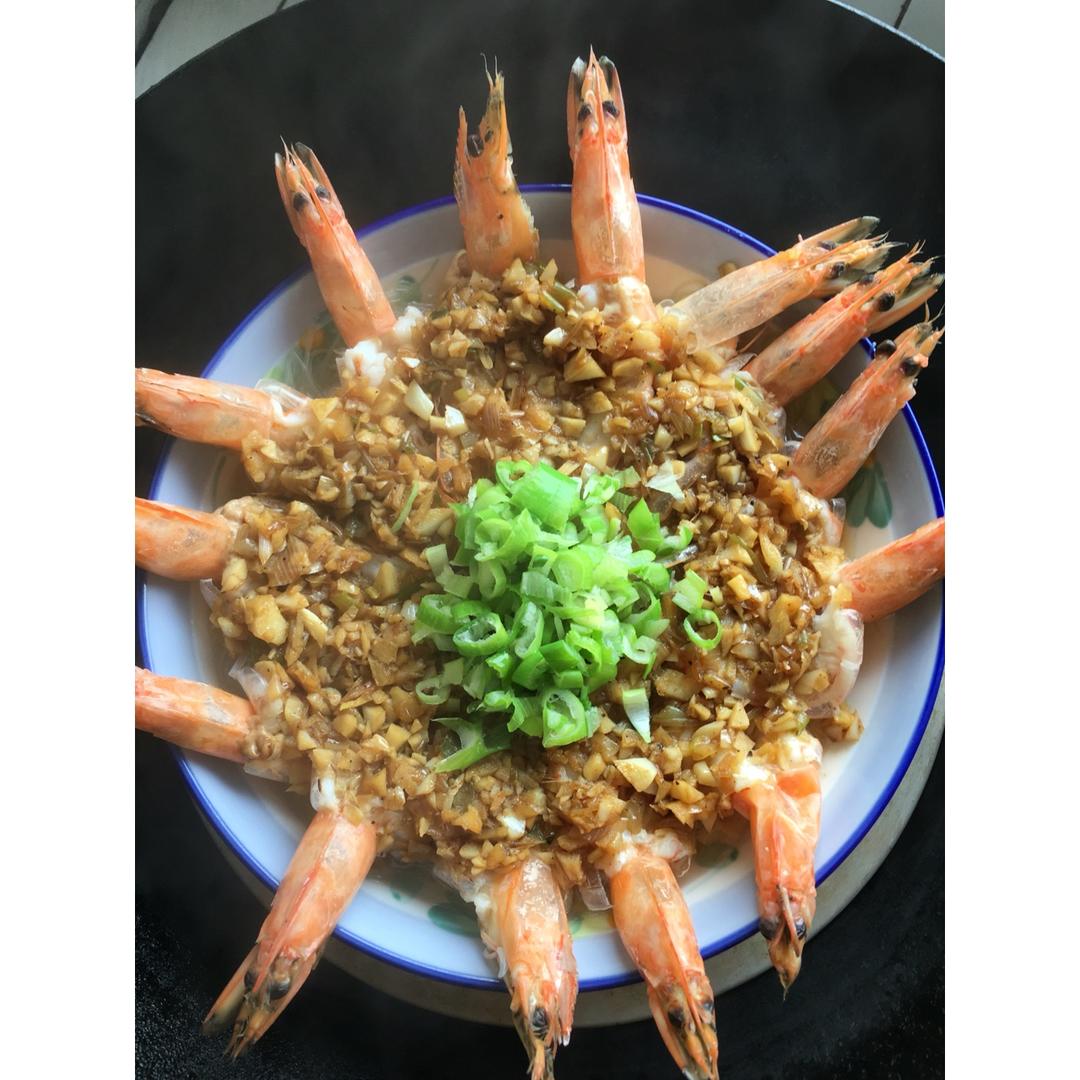 蒜蓉粉丝蒸虾