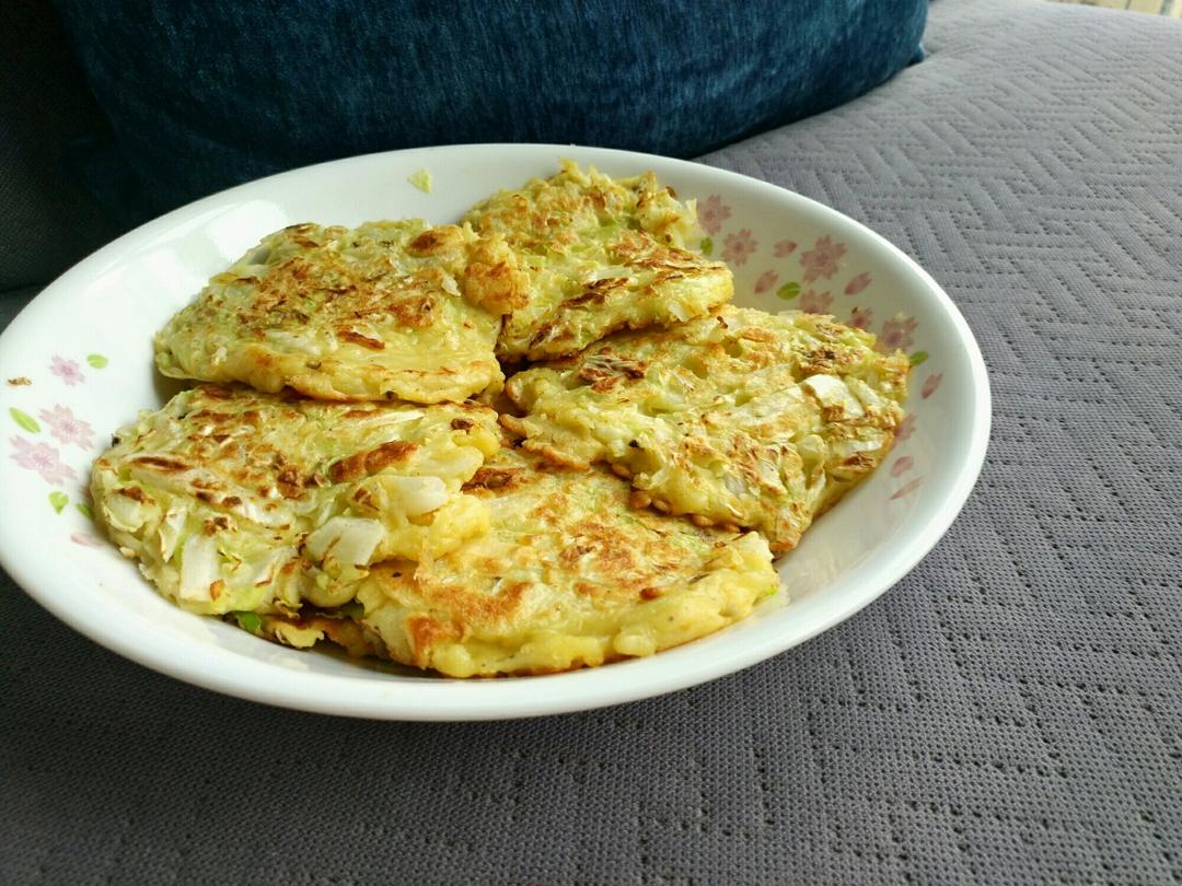 卷心菜早餐饼
