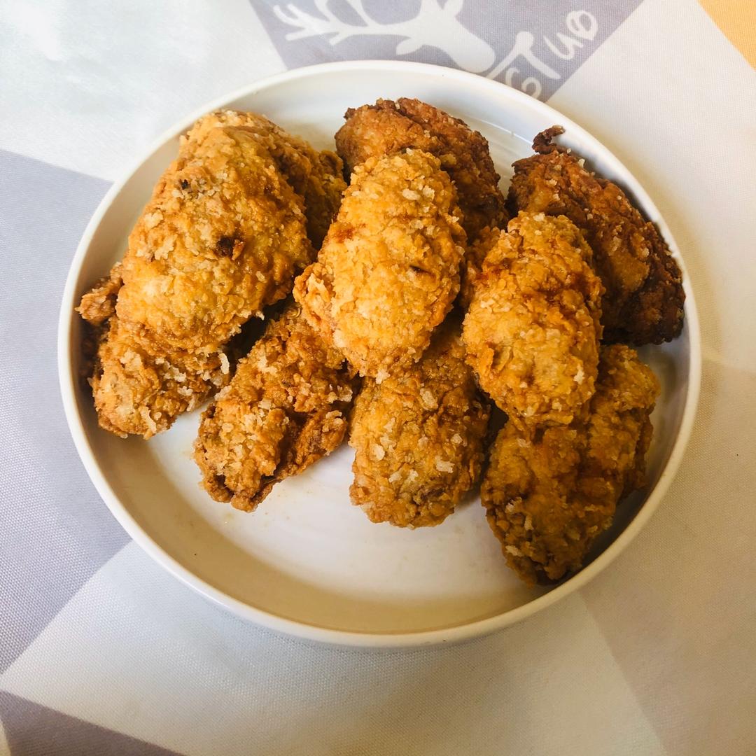 蒜香酥皮炸鸡翅