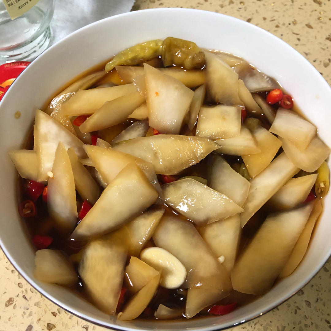 腌萝卜皮