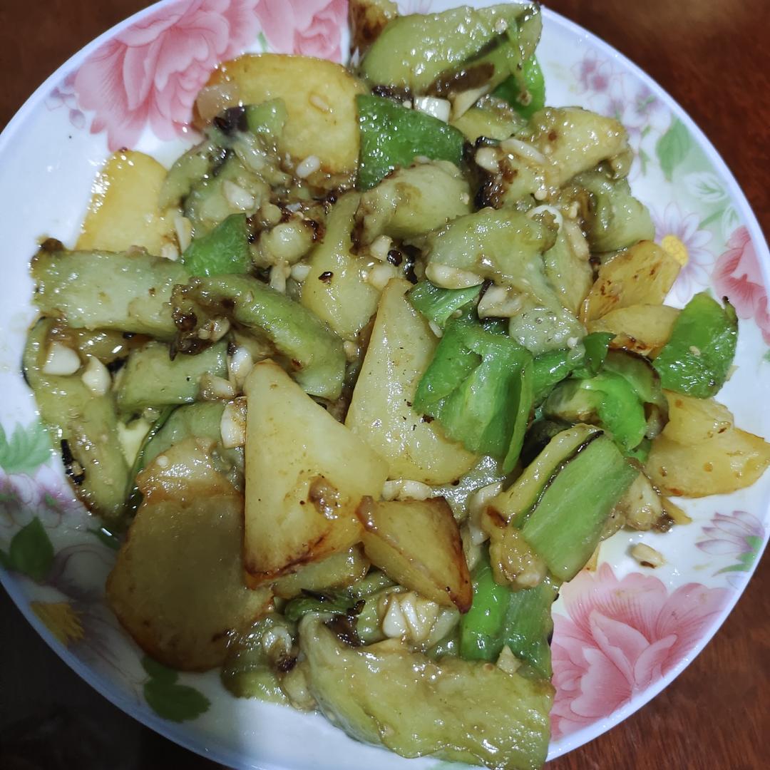 超级下饭的地三鲜