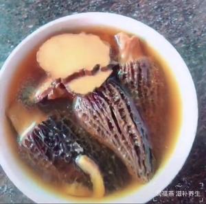 陈皮川贝虎奶羊肚菌汤的做法 步骤3