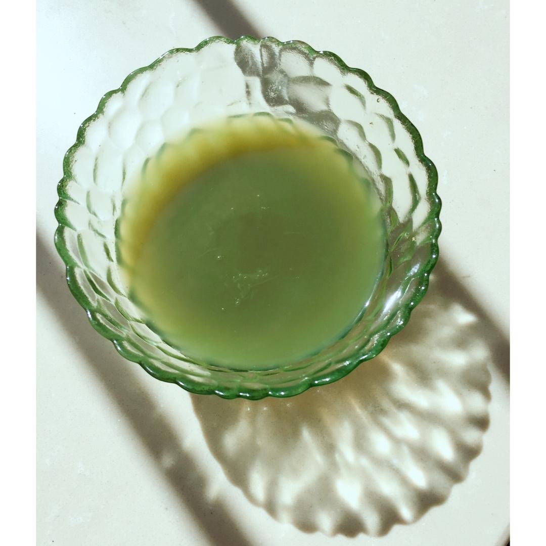 绿豆抹茶水羊羹