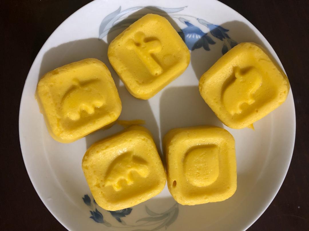 南瓜鸡蛋蒸糕