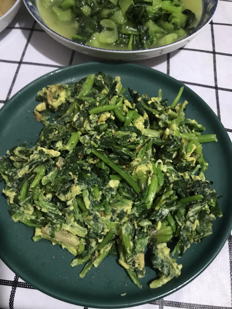 【减脂期】无油菠菜鸡蛋饼