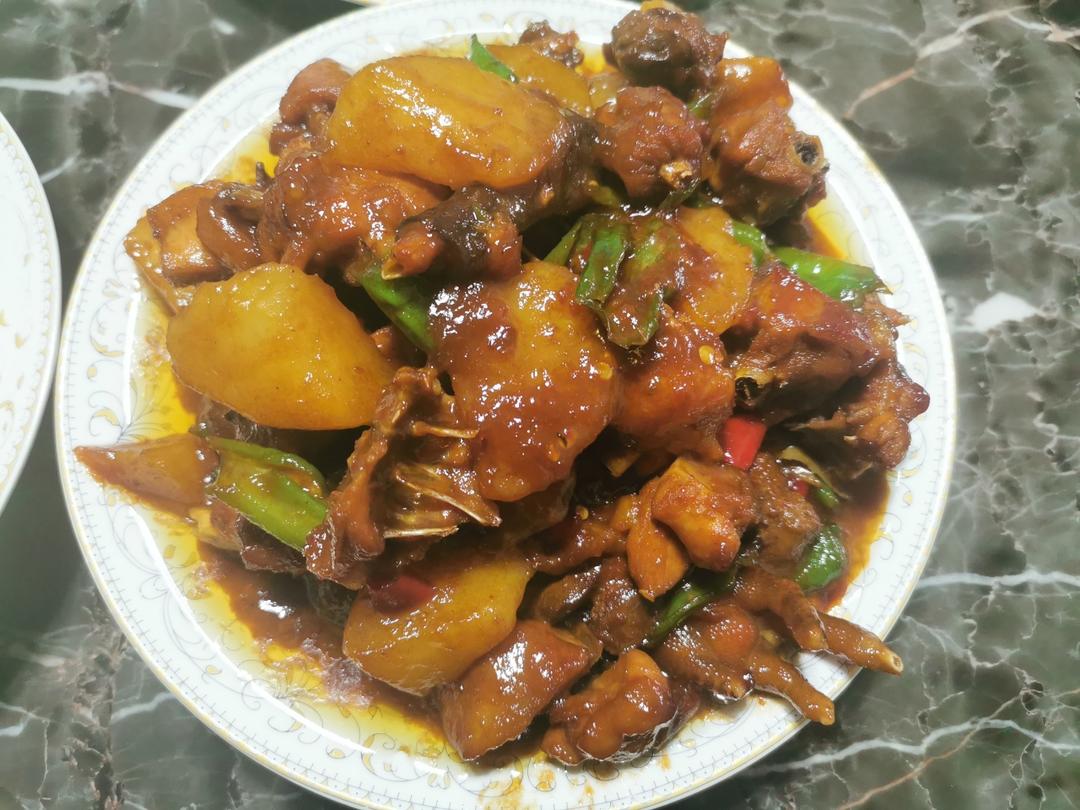 外卖第一名，简单在家做|黄焖鸡米饭