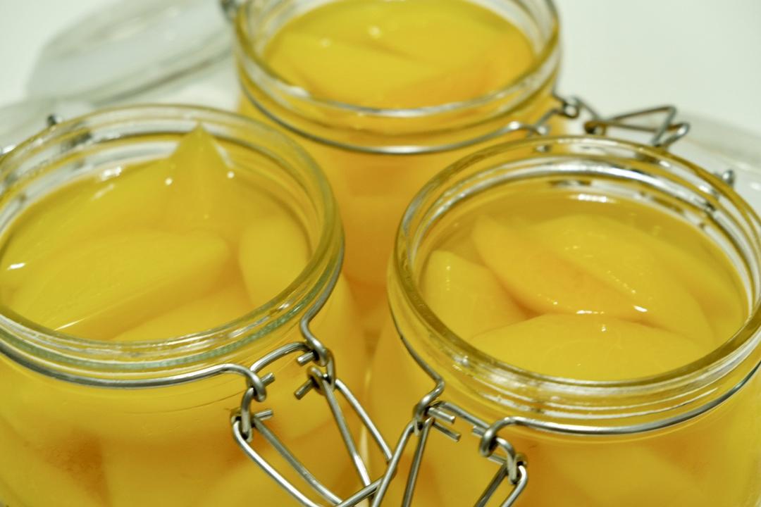 冰糖黄桃罐头（附常温保存方法）