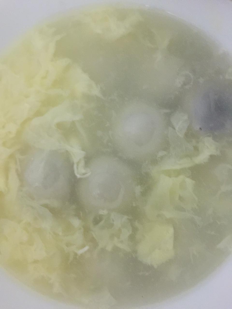 蛋花汤圆