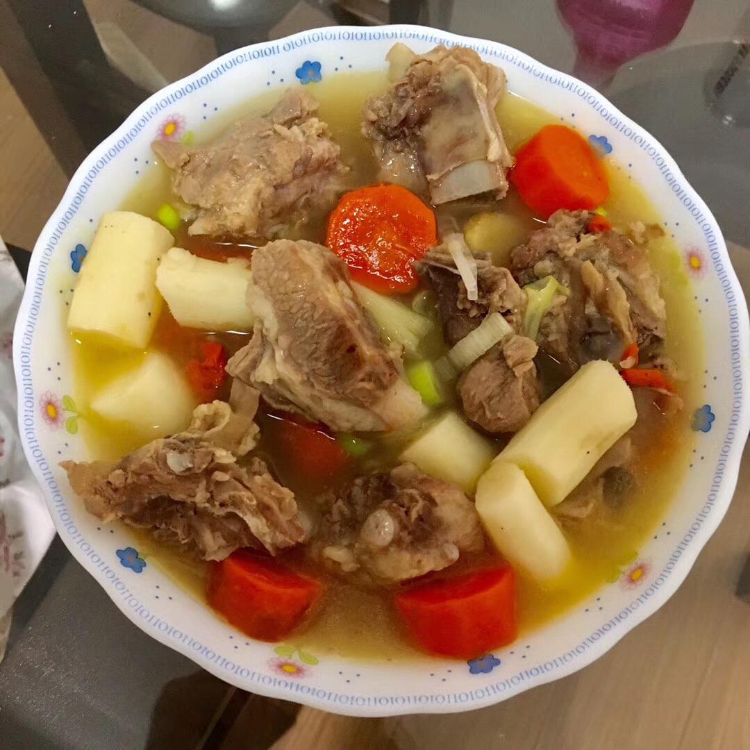 山药胡萝卜炖排骨