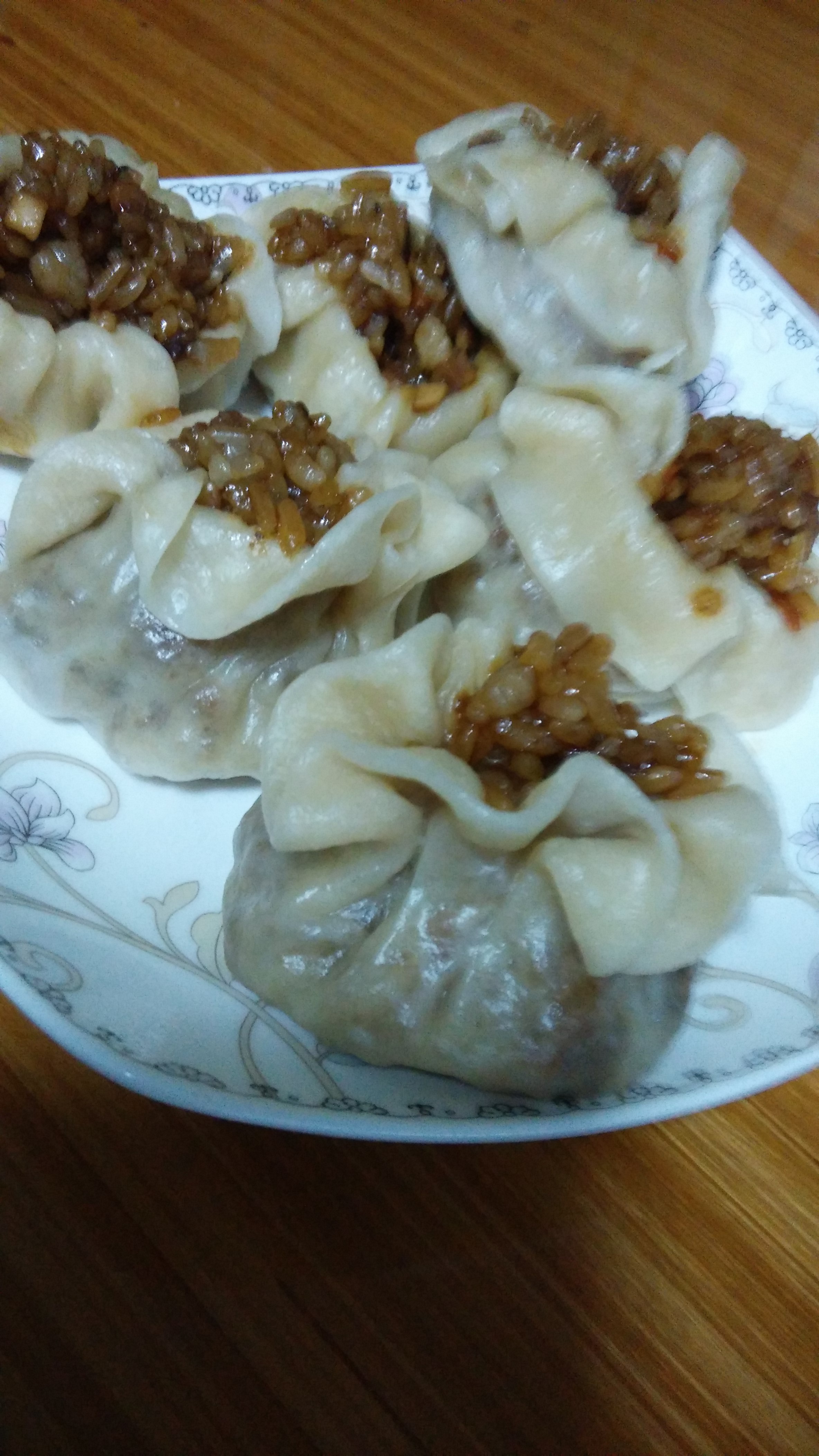 糯米烧卖之猪肉香菇玉米馅儿