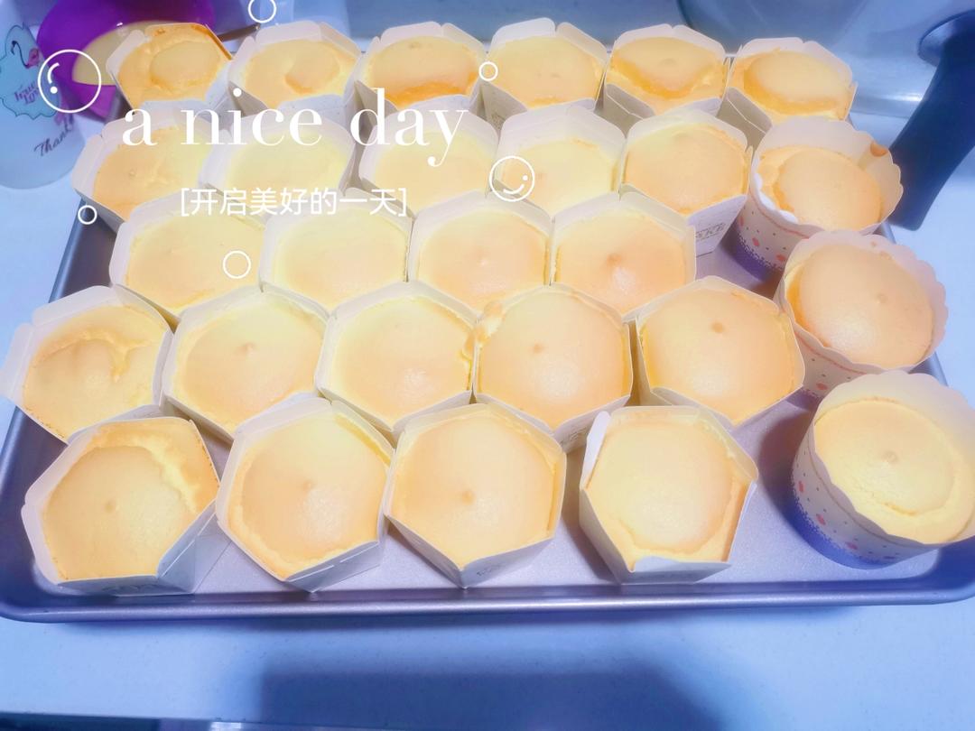 柠檬戚风小纸杯