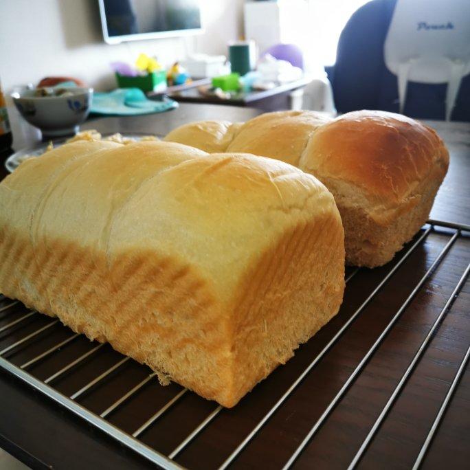 🍞低热量，超级柔软，蓬松，清甜三明治白吐司