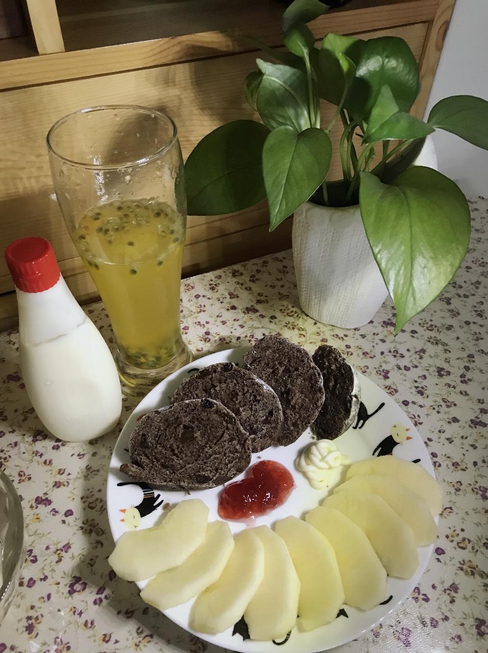 可可乳清惊喜吐司（900大卡内）