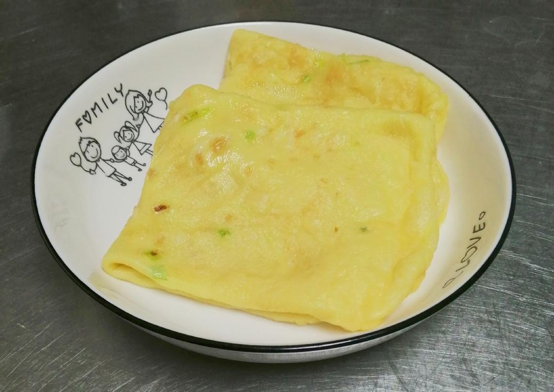 葱花蛋饼（快手营养早餐）
