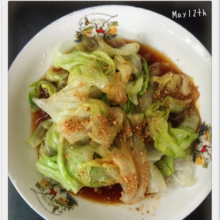 凉拌生菜