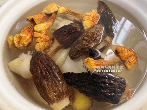 姬松茸羊肚菌海参鸡汤,简单美味又好喝的做法 步骤6