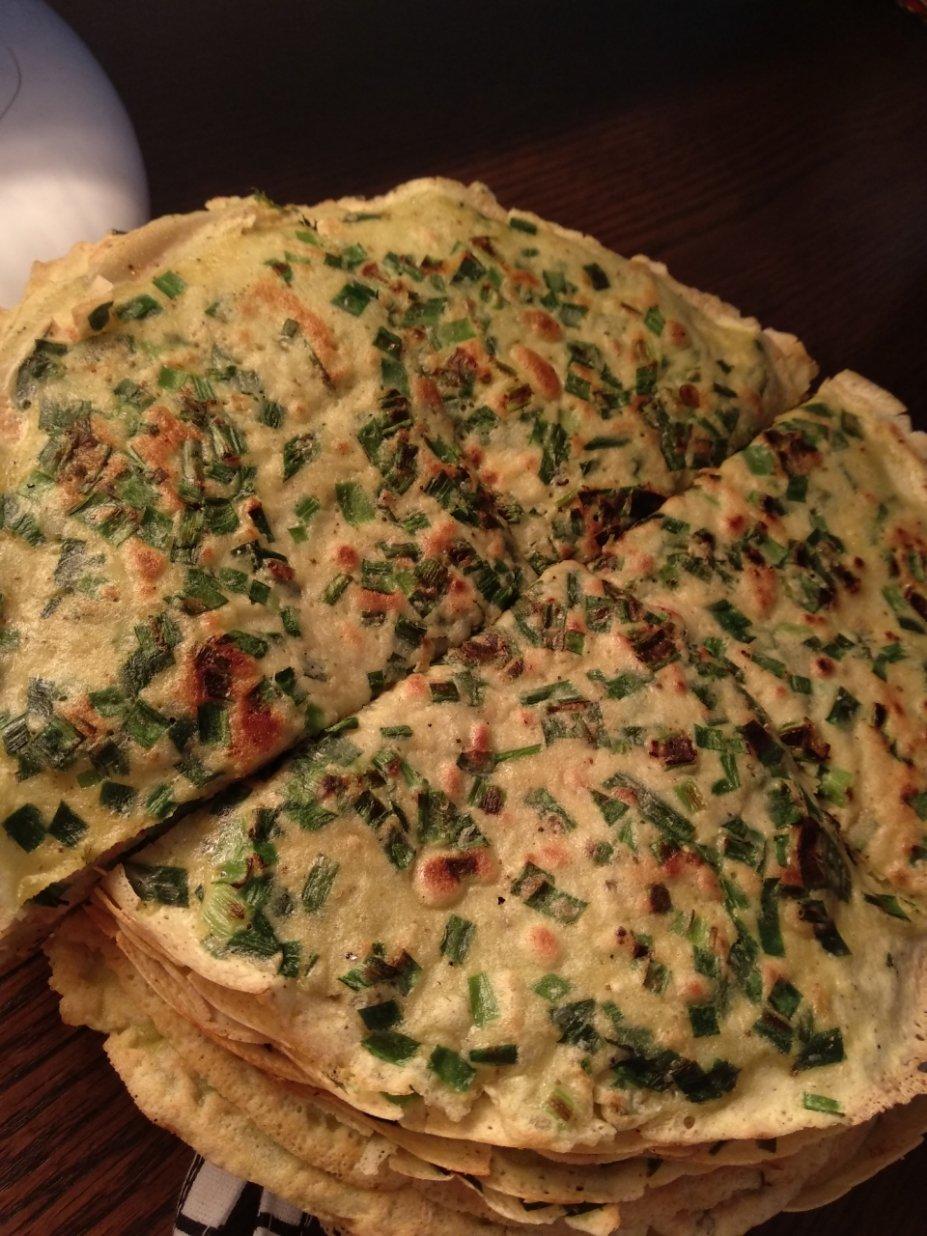 韭菜鸡蛋饼