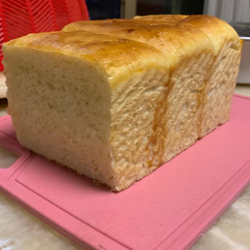 蜂蜜淡奶油面包#美味排包#