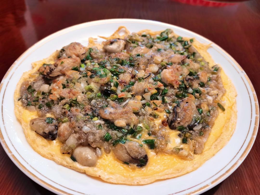 蚵仔煎(家常无蛋版)