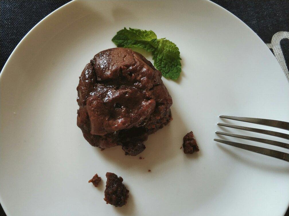 爆浆巧克力熔岩曲奇/烘焙视频饼干篇9