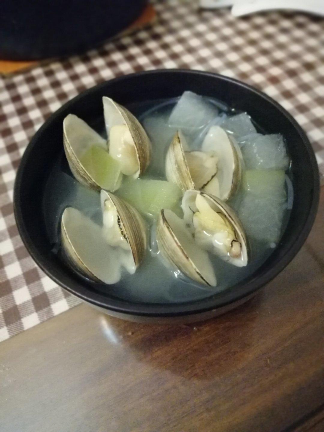 豆腐冬瓜蛤蜊汤