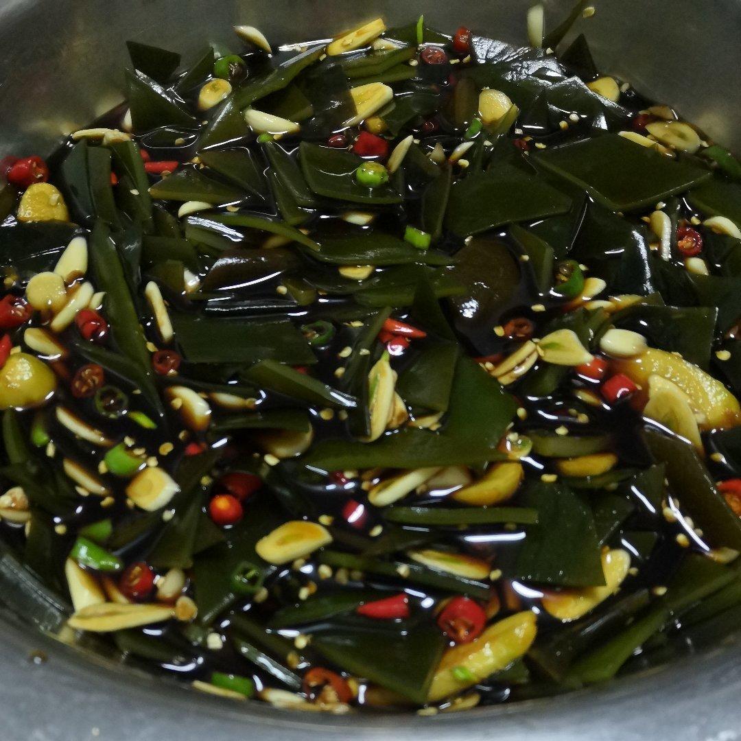 胖宝石做的简单好吃的老醋海带醋泡海带