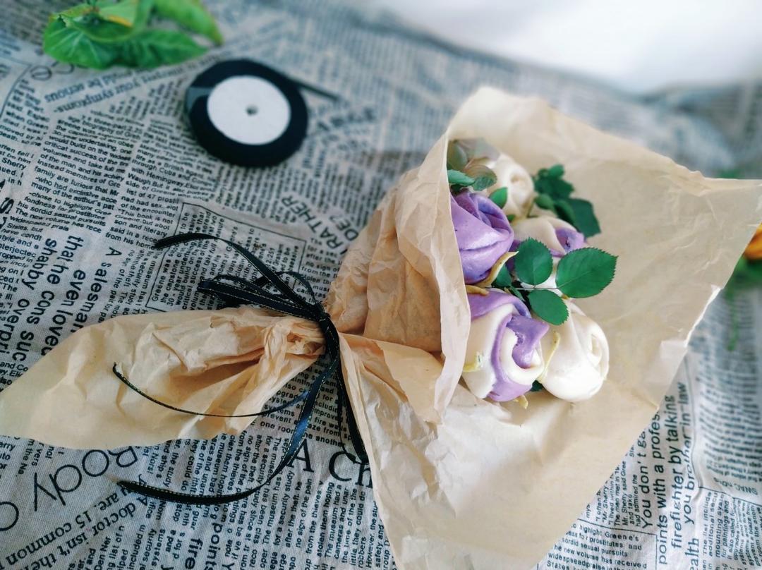 发酵面团-玫瑰花馒头原来这么简单