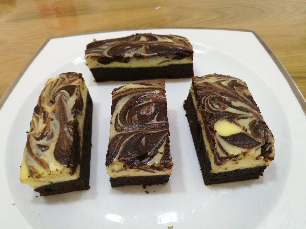 芝士布朗尼蛋糕 Cream Cheese Brownie