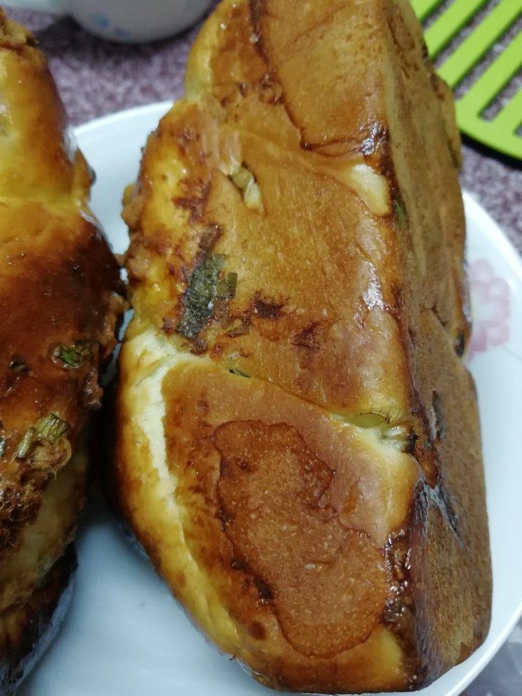 香葱肉松手撕吐司