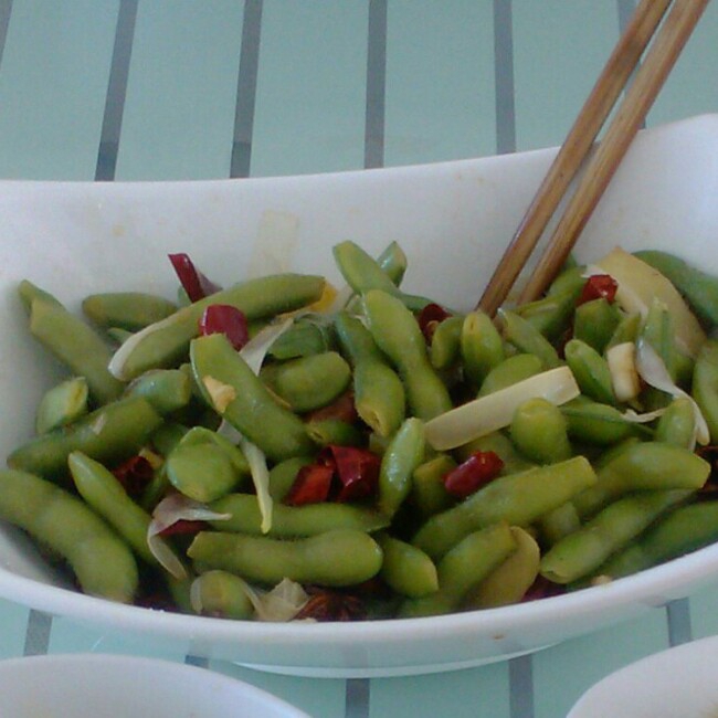 卤水毛豆