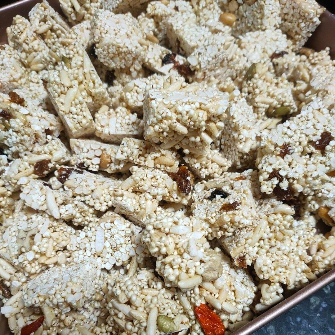 儿时记忆米花糖