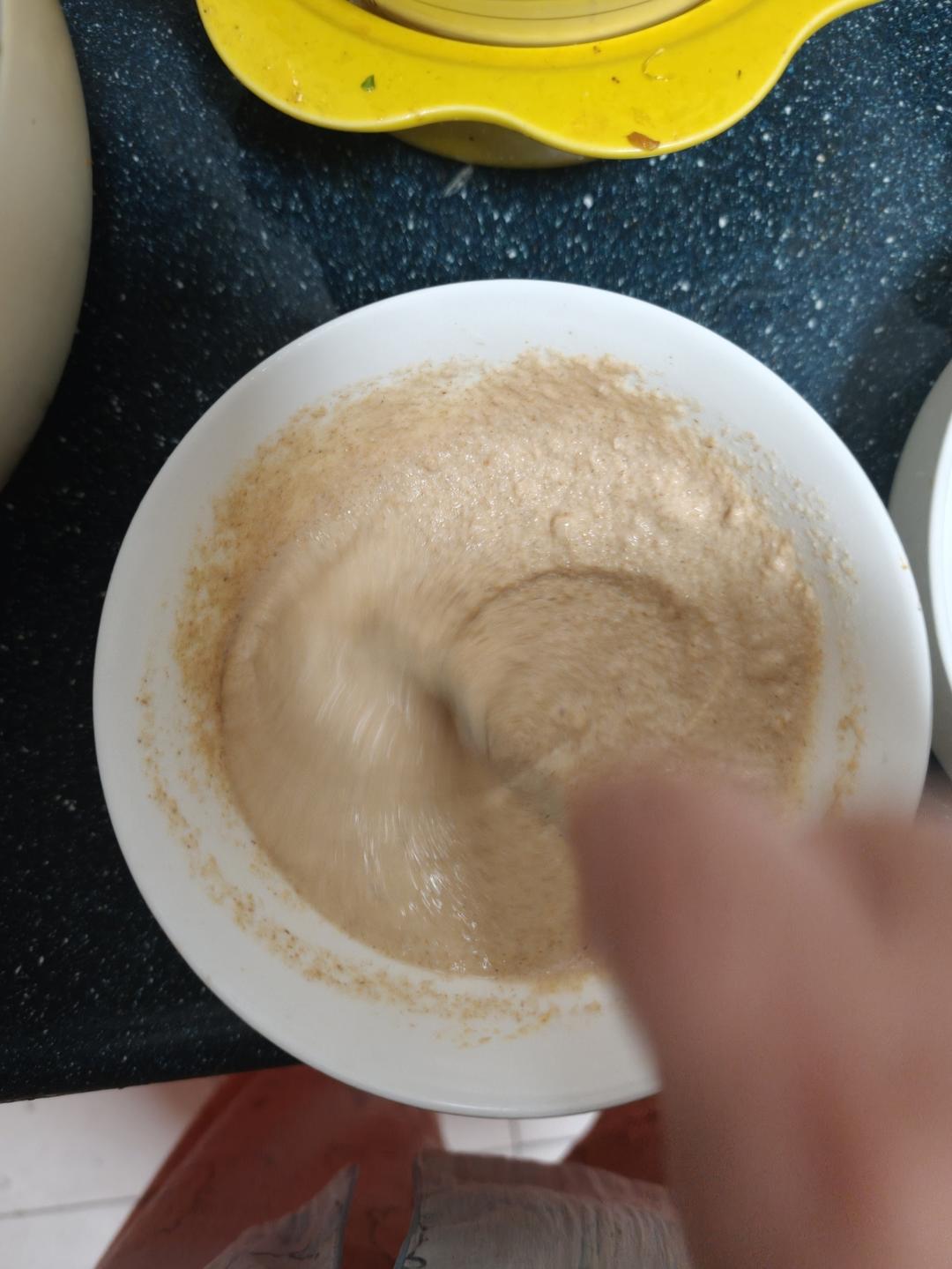 简单的全麦粉烙饼