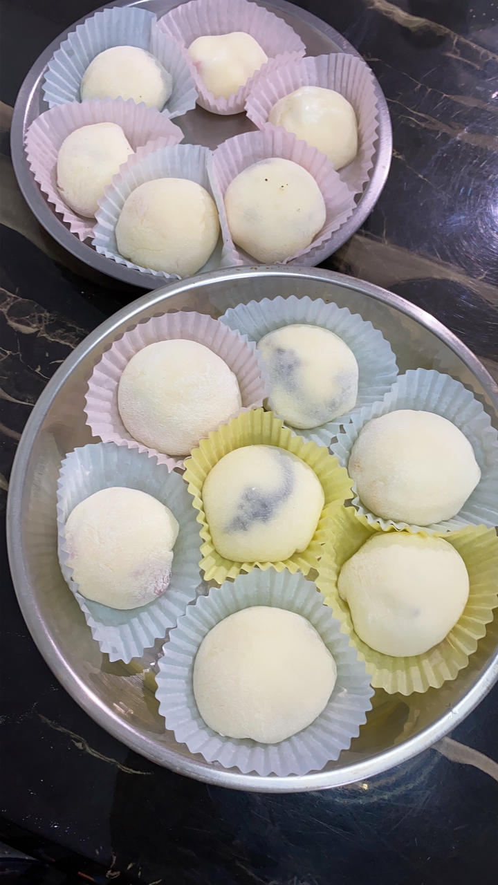 腹黑白胖子——奥利奥雪媚娘