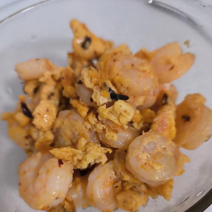 虾仁炒蛋