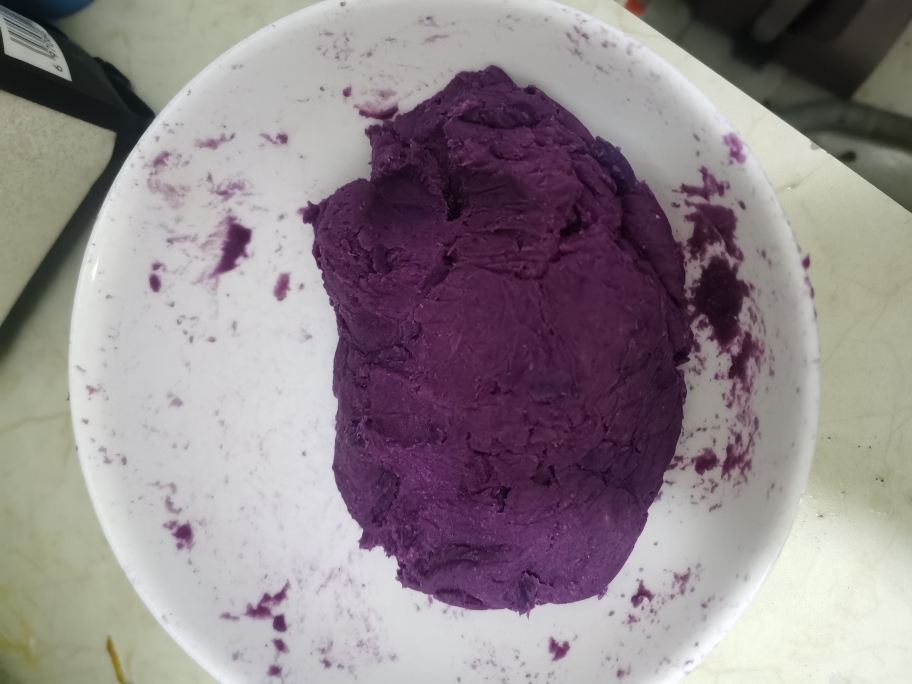 无油无糖紫薯球的做法 步骤6