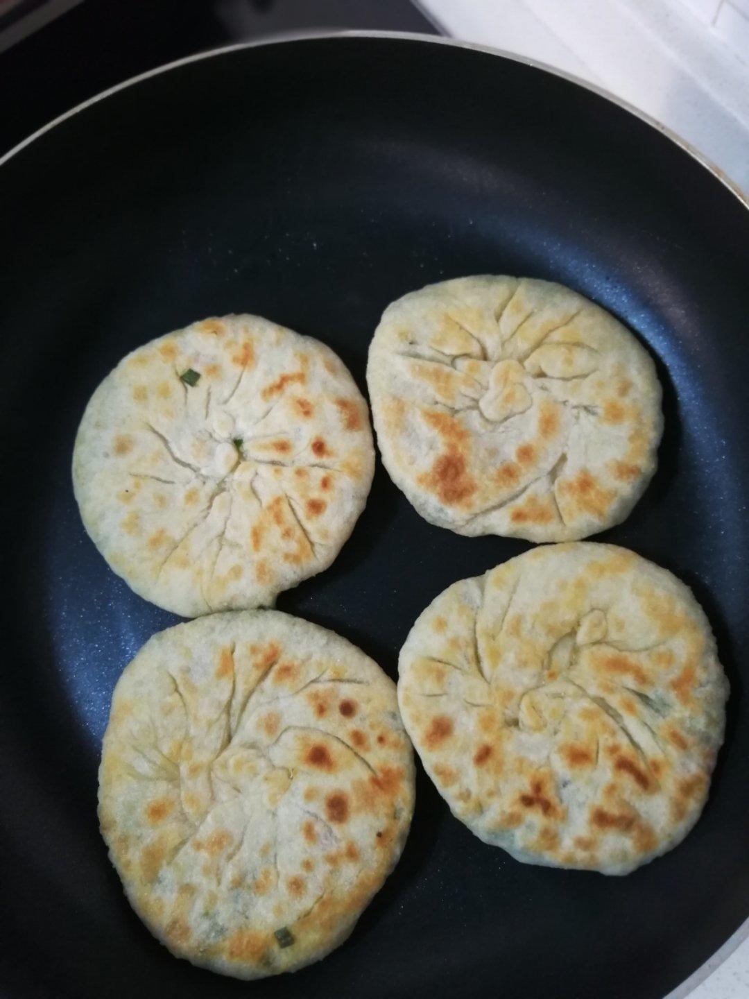 薄皮韭菜饼